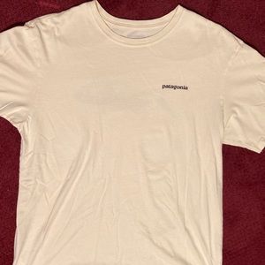 Patagonia - Men’s Tee w/ Fitz Roy Fish - Large